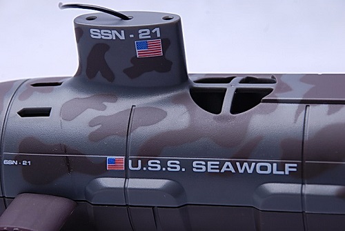 Thiết kế đẹp mắt y hệt như tàu ngầm quân sự Mỹ
